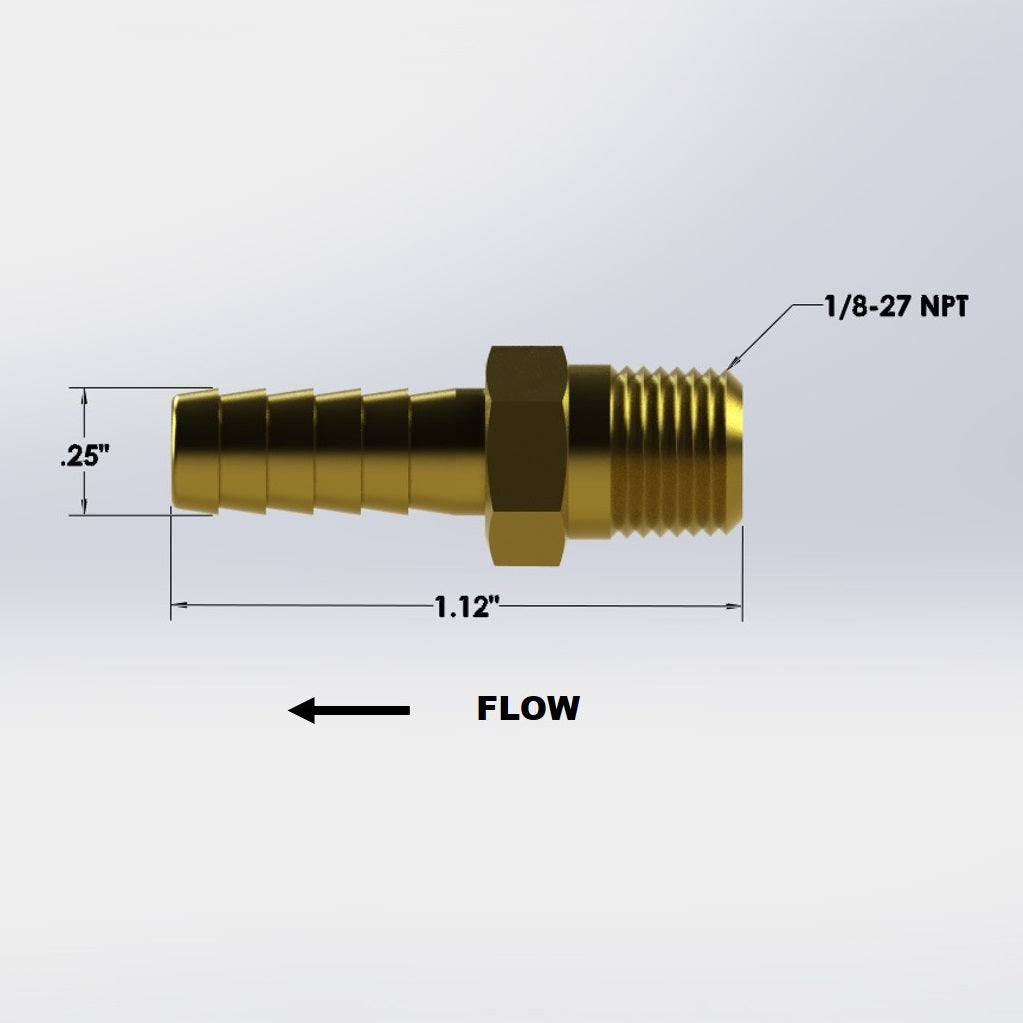 Conexão Giratória Z Para Graxa 1/8" Macho X 1/4" Fêmea Npt - 7670 Bremen