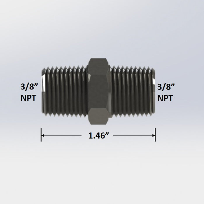 4194:  3/8" Male NPT to 3/8" Male NPT Adapter